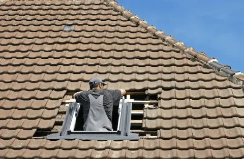 Pose de velux - Pierry